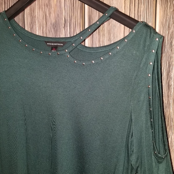 Dark Green Blouse Size xL - Picture 2 of 4